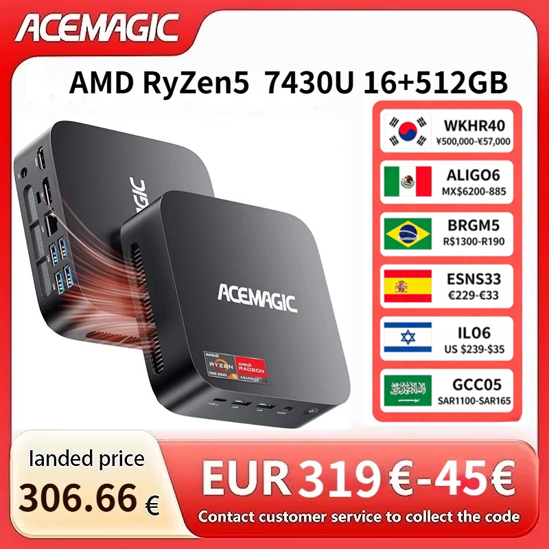 Ram Memory Module - ACEMAGIC AMD Ryzen 5 7430U Mini
