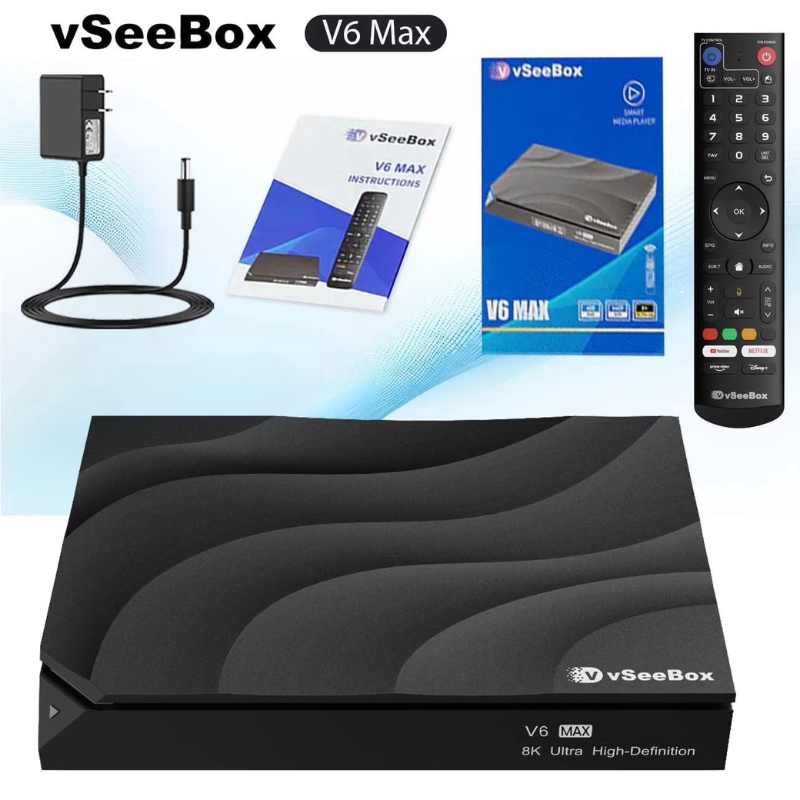 vSeeBox V6 Max | 64 Go 8K HD - Ddr3 8Gb avis et prix