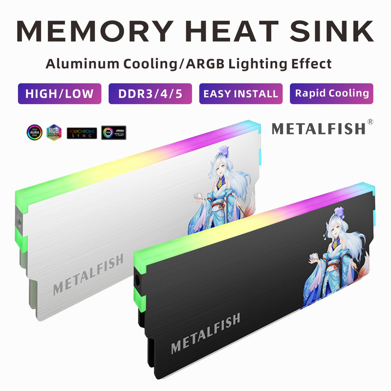 METALFISH DRAM dissipateur the - Ddr3 8Gb avis et prix
