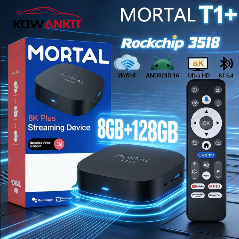 Boîtier TV Android 2026 T1+ Ro - Ddr3 8Gb avis et prix