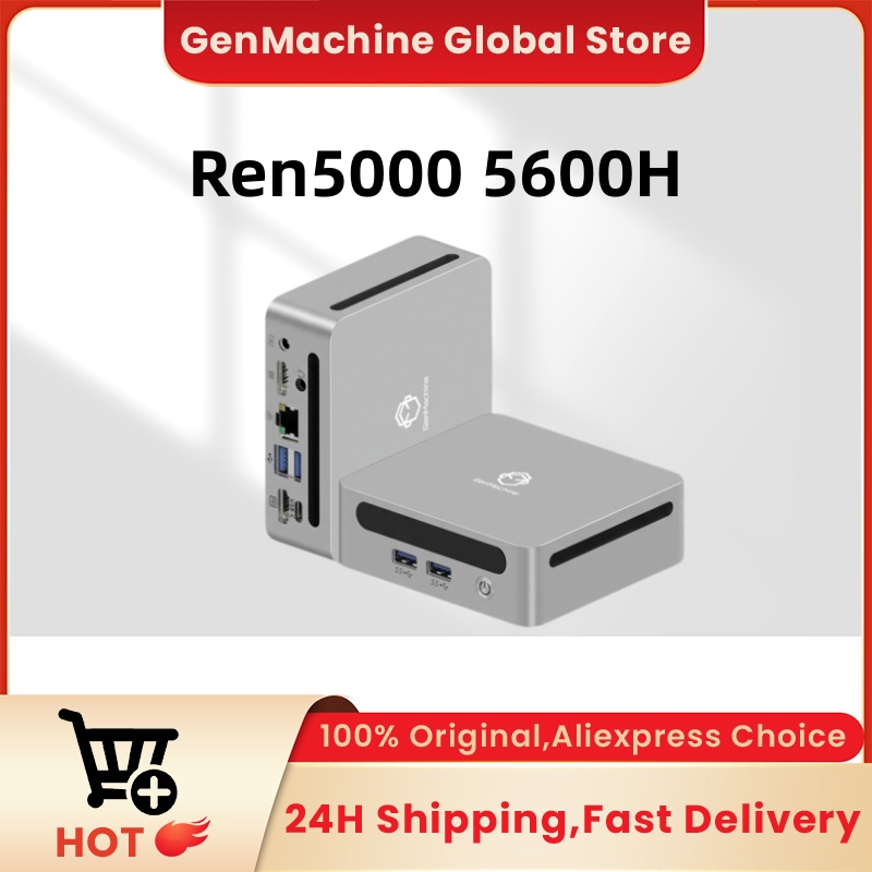    Mini PC GenMachine AMD Ryz - Ddr4 Desktop Ram avis et prix