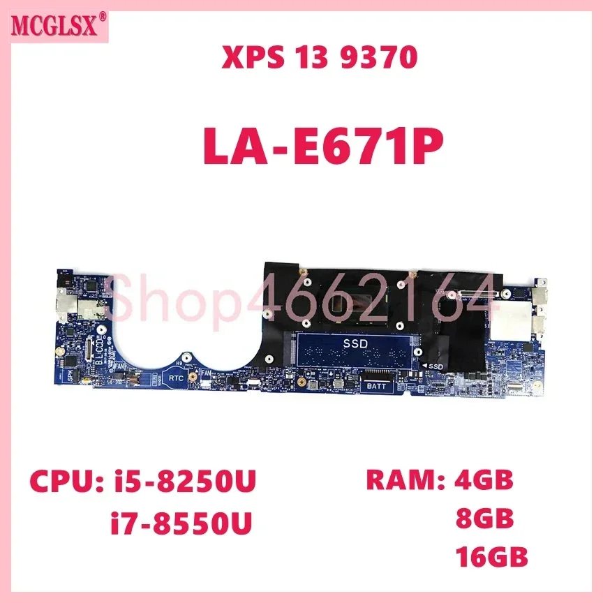 LA-E671P avec i5-8250U i7-8550 - Ddr4 8Gb avis et prix