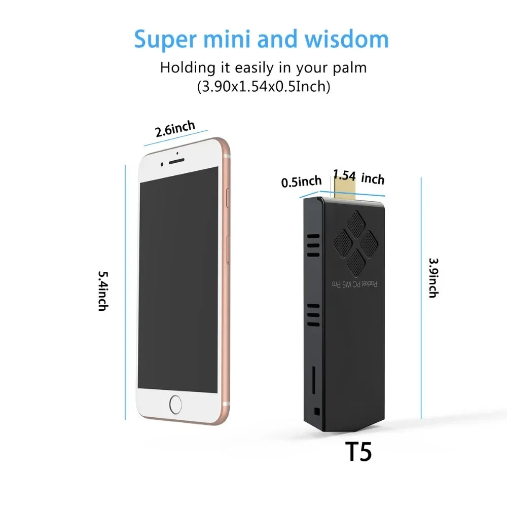 Mini PC T5/W5 PRO Windows 10 H - Ram Memory Module avis et prix