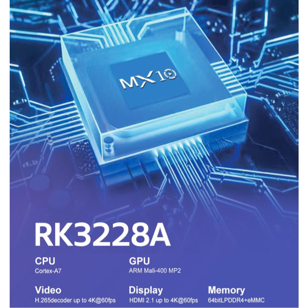 Décodeur TV Box MX10 Allwinner - Ddr3 8Gb avis et prix