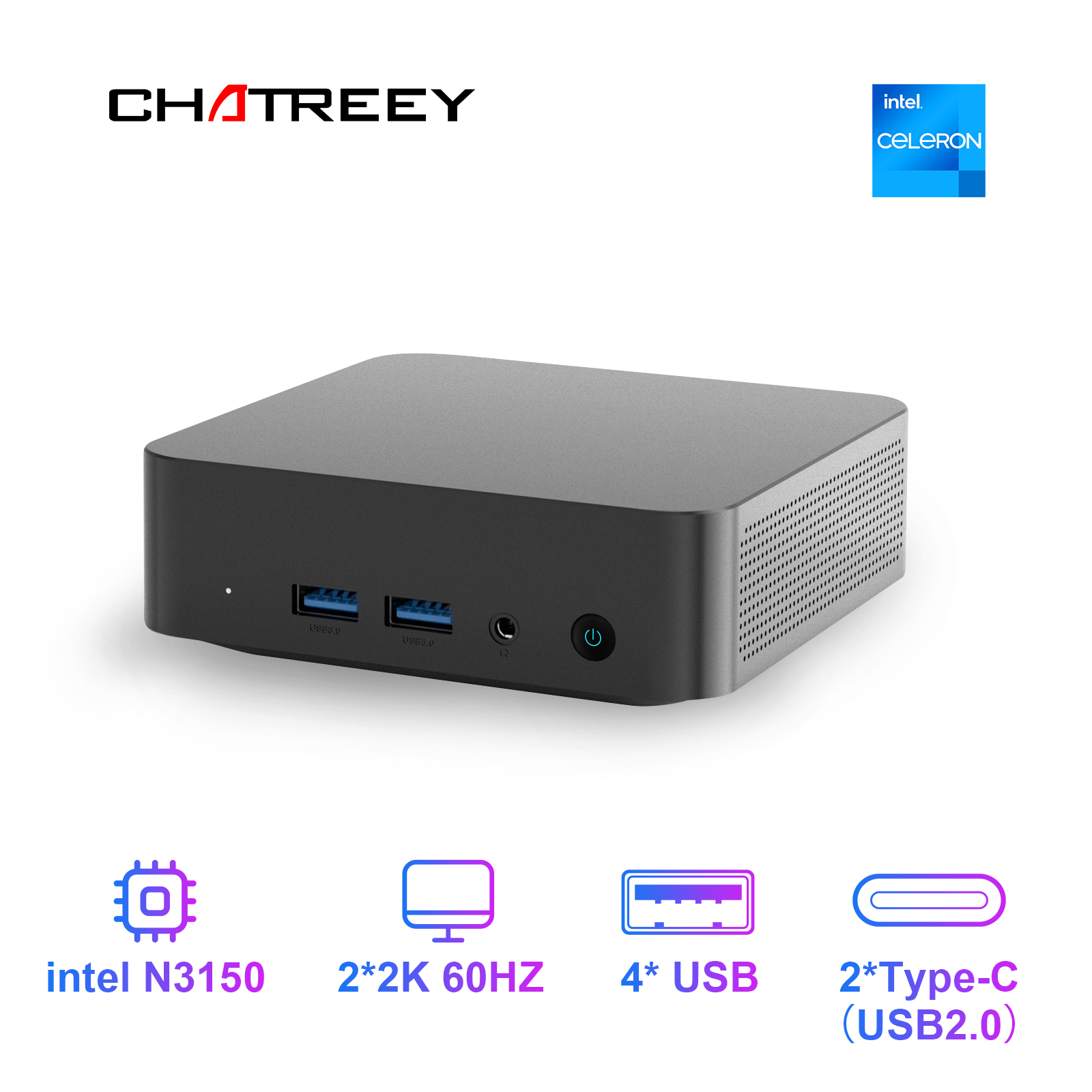 Mini PC Chatreey T9 N3150 DDR3 - Ddr3 8Gb avis et prix