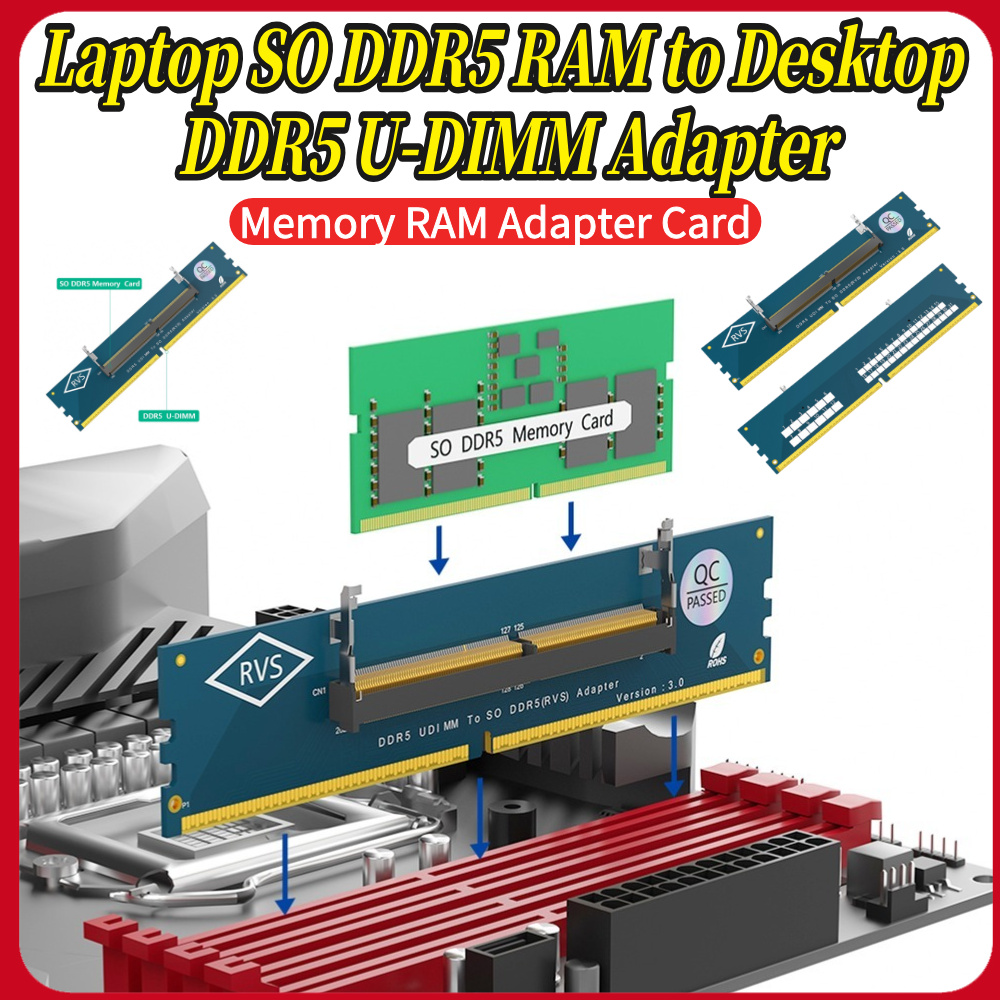 Adaptateur SO DDR5 RAM vers or - Ram Memory Module avis et prix
