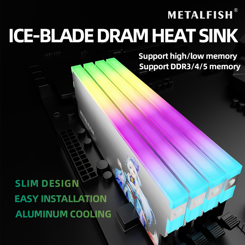 METALFISH DRAM dissipateur the - Ddr3 Ram avis et prix